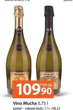 Sekt Mucha Zámecké vinařství Bzenec