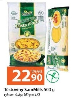 Těstoviny bez lepku Sam Mills