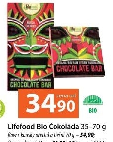 Čokoláda bio Lifefood