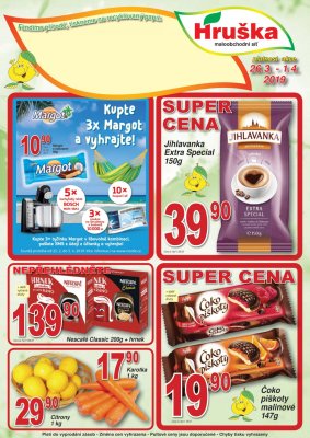 akční leták Hruška 26.3.2019-1.4.2019