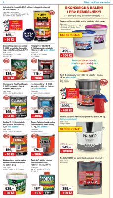 akční leták Barvy a laky drogerie 26.3.2019-13.4.2019
