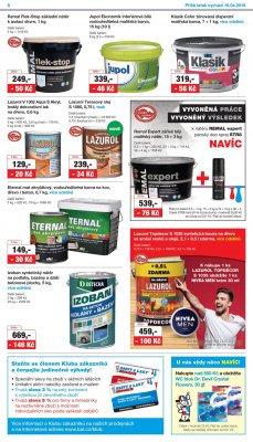 akční leták Barvy a laky drogerie 26.3.2019-13.4.2019