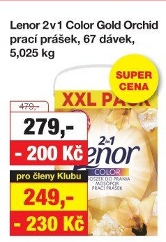 Prací prášek 2v1 Lenor