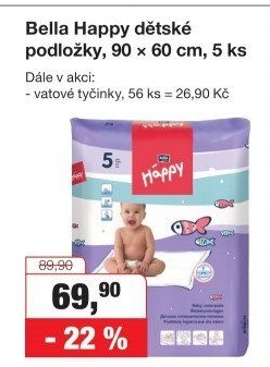 Podložky přebalovací Háppy Bella