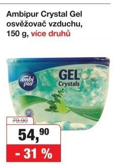 Osvěžovač vzduchu Gel Crystals Ambi Pur