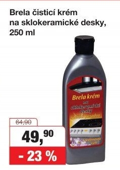 Krém na sklokeramické desky Brela