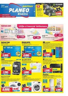 akční leták Planeo Elektro 27.3.2019-2.4.2019