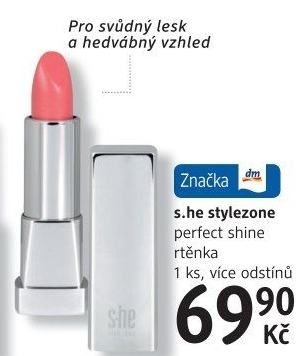 Rtěnka Perfect shine stylezone s.he