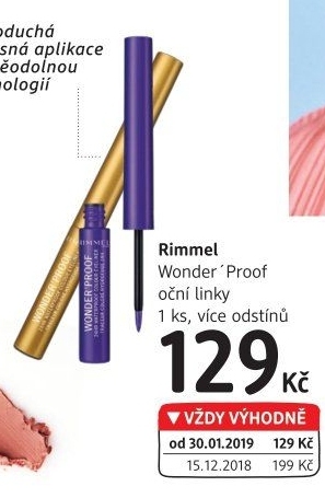 Oční linky Wonder´Proof Rimmel