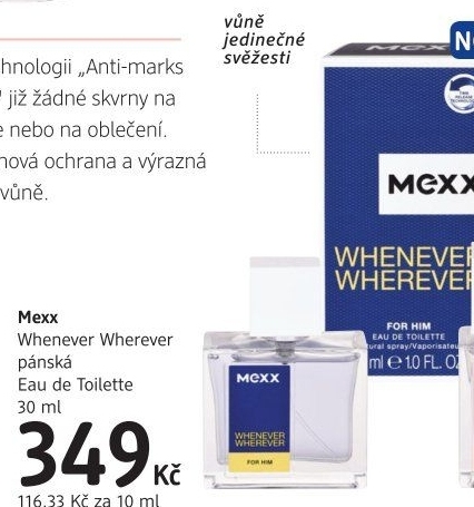 Toaletní voda pánská Whenever Wherever Mexx