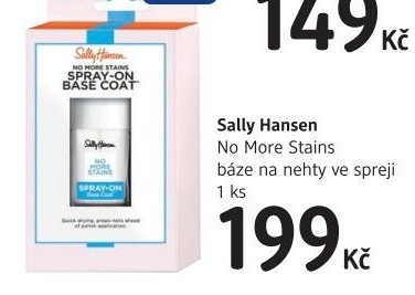 Báze na nehty ve spreji No More Stains Sally Hansen