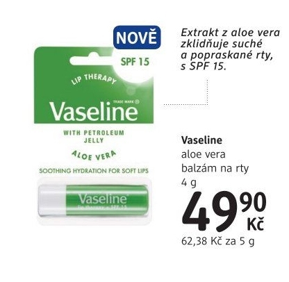 Balzám na rty OF 15 Original Vaseline