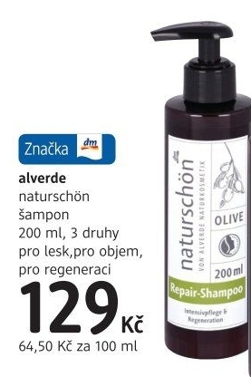 Šampon Naturschön Alverde