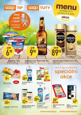 akční leták COOP 27.3.2019-9.4.2019