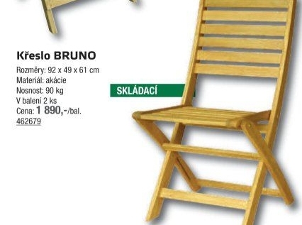 Zahradní křeslo Bruno