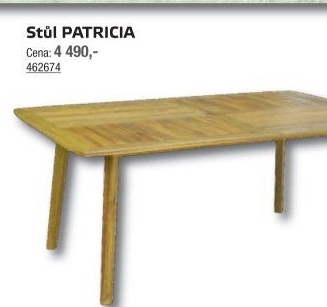 Zahradní stůl Patricia