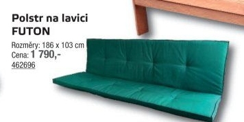 Poduška na lavici