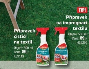 Čistící přípravek na textil Garden Carlson