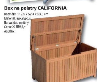 Zahradní box California