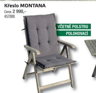 Zahradní křeslo Montana