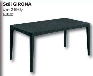 Zahradní stůl Girona