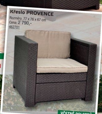 Zahradní křeslo Provence