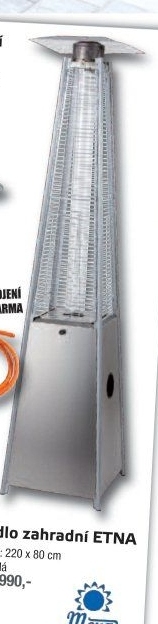 Venkovní topidlo Pyramida Meva