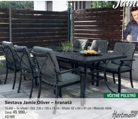 Zahradní set Jamie Oliver Hartman