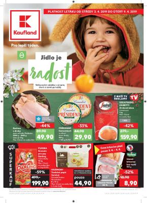 akční leták Kaufland 3.4.2019-9.4.2019