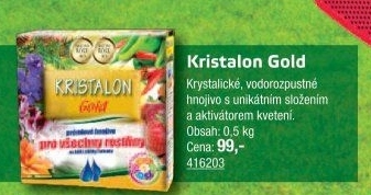 Hnojivo Kristalon Gold