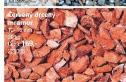Mramor drcený