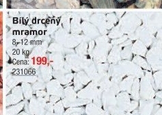 Mramor drcený