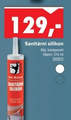 Sanitární silikon Den Braven