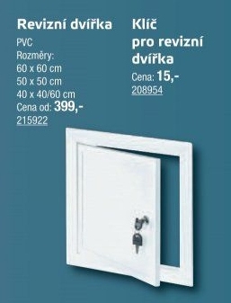 Revizní dvířka