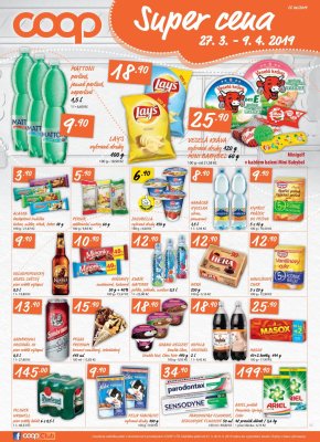 akční leták COOP 3.4.2019-9.4.2019