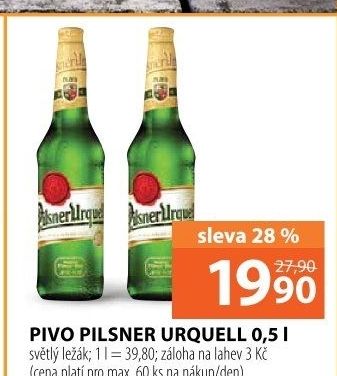 Pivo Pilsner Urquell