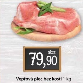 Vepřová plec bez kosti