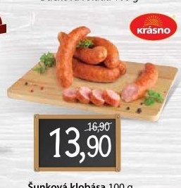 Šunková klobása Krásno