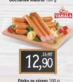 Párky se sýremVáhala