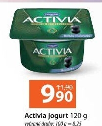 Jogurt ochucený Activia Danone