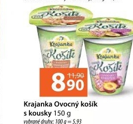 Jogurt ochucený Ovocný košík Krajanka