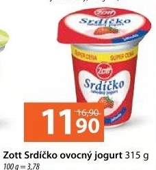Jogurt Zott Srdíčko