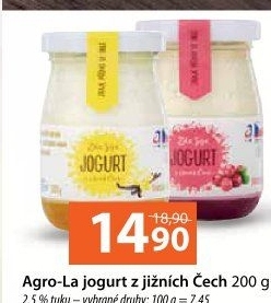 Jogurt ochucený jihočeský Agro-La
