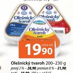 Tvaroh jemný Olešnický Moravia