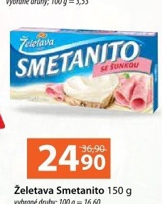Sýr tavený Smetanito Želetava