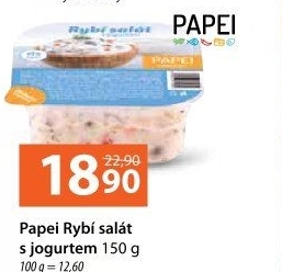Rybí salát s jogurtem Lahůdky Papei