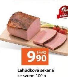 Sekaná lahůdková se sýrem Krahulík