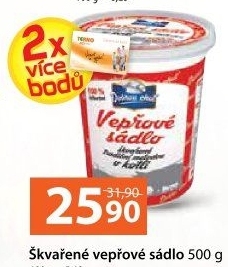 Sádlo vepřové škvařené Dobrou chuť
