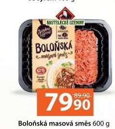 Boloňská masová směs Snadné vaření Kostelecké uzeniny