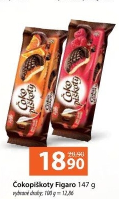 Čokopiškoty Figaro